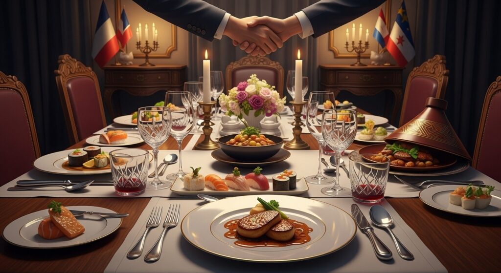 Gastronomie et Diplomatie : Quand la Table Rapproche les Peuples