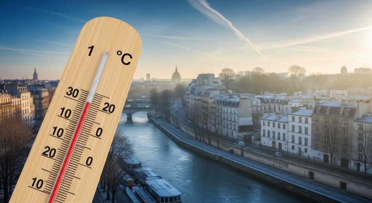 Gel à Paris : Pourquoi les Températures Négatives Deviennent Rares