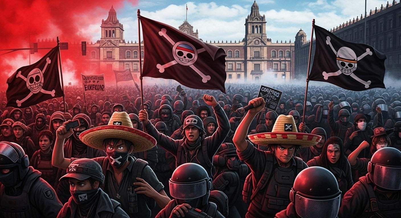 Découvrez comment des milliers de jeunes Gen Z au Mexique défient l'insécurité et la corruption. Violences, blessés, symboles : une révolte qui secoue le pays. Lisez la suite !