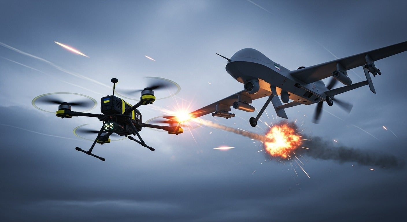 Découvrez le General Chereshnya AIR, ce drone ukrainien à moins de 1000 euros qui a abattu 548 appareils russes en un mois. Comment un engin low-cost révolutionne la défense aérienne ?