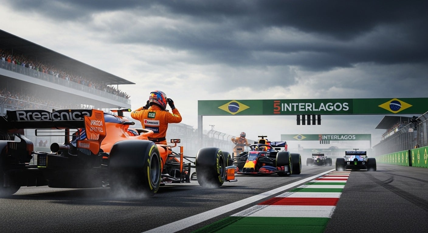 Découvrez la grille explosive du GP du Brésil : Lando Norris en pole, Isack Hadjar impressionne en 5e, Max Verstappen relégué loin. Analyse complète des qualifications et enjeux pour la course.