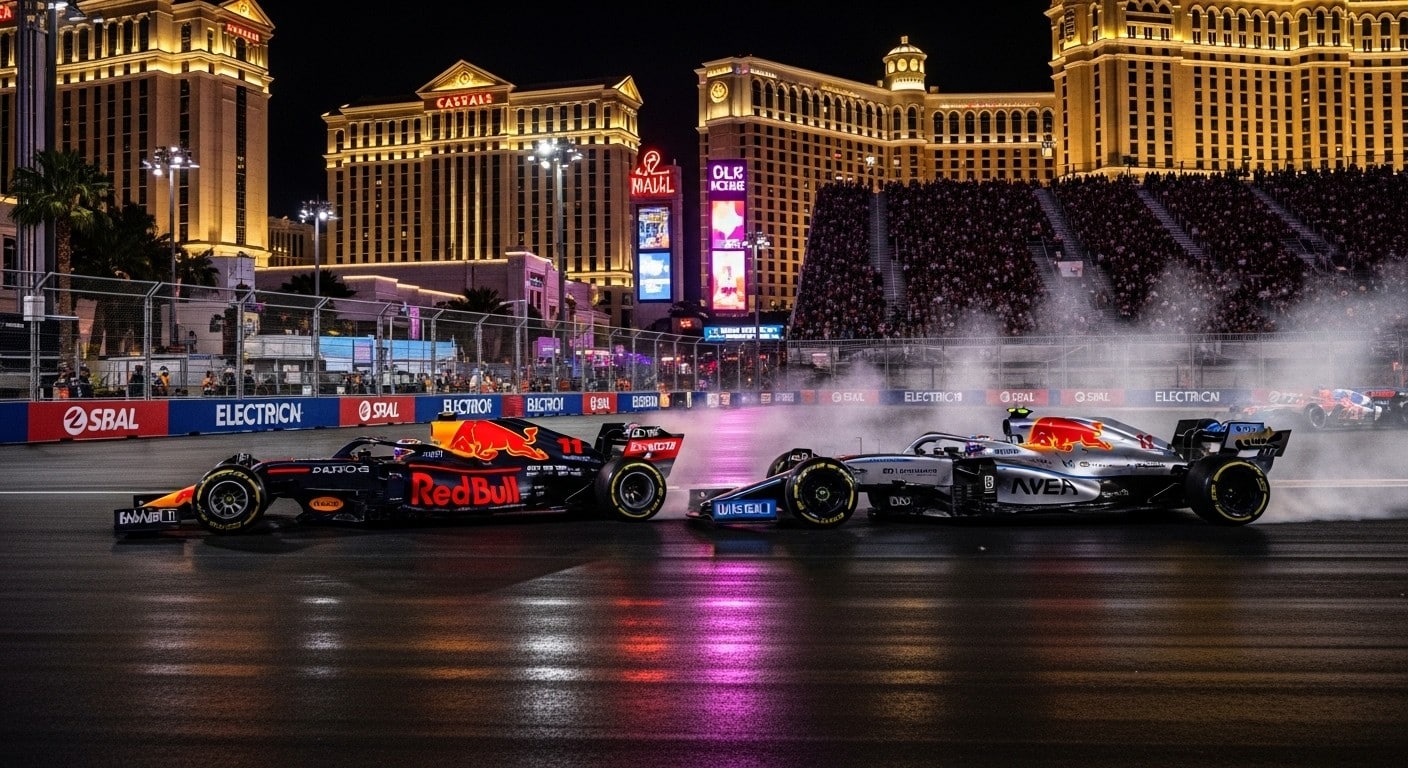 Max Verstappen remporte un GP de Las Vegas flamboyant mais Lando Norris, 2e, réduit l’écart à 42 points. À deux courses de la fin, le titre n’a jamais été aussi ouvert. Analyse complète.
