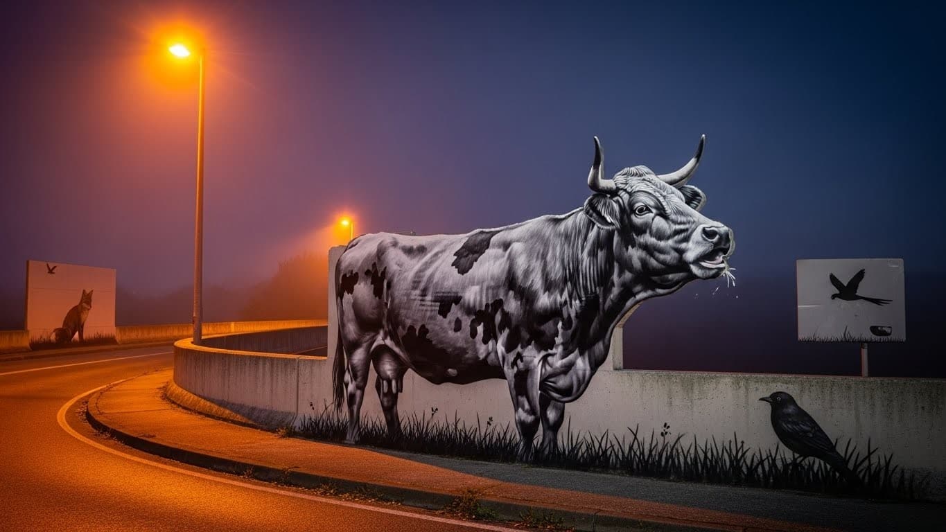 Découvrez l'histoire insolite d'un graffeur anonyme qui embellit Espalion avec des animaux réalistes. Le maire lance un appel original pour rencontrer cet artiste clandestin. Une belle rencontre entre art et territoire ?