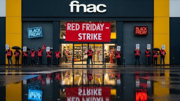 Grève Fnac Black Friday 2025 : Red Friday Explose