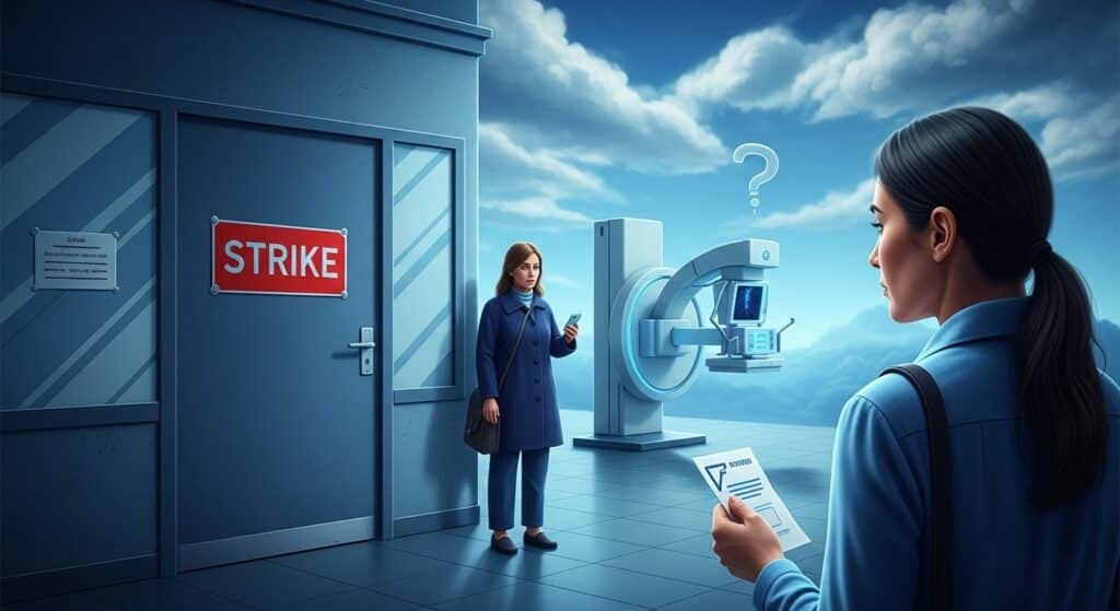 Grève Radiologues 2025 : Examens Possibles ce Lundi ?