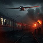 Guerre du Rail en Ukraine : Drones Russes Sèment la Panique