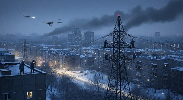 Guerre Ukraine : Réseau Électrique en Crise