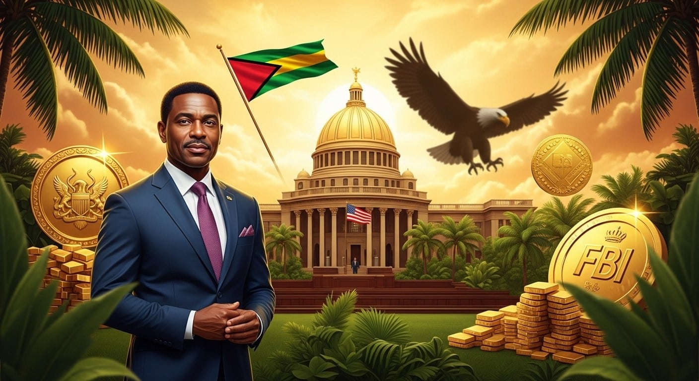 Découvrez l'histoire fascinante d'Azruddin Mohamed, magnat de l'or devenu député au Guyana malgré une chasse à l'homme par le FBI pour fraude et contrebande. Un scandale qui secoue l'Amérique du Sud.