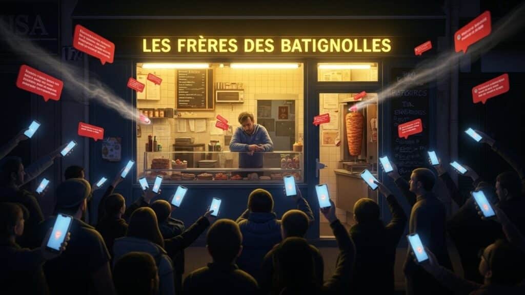 Harcèlement en Ligne : Le Kebab des Batignolles Pris dans la Tempête