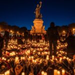 Hommage 13 Novembre : Paris Se Recueille À République