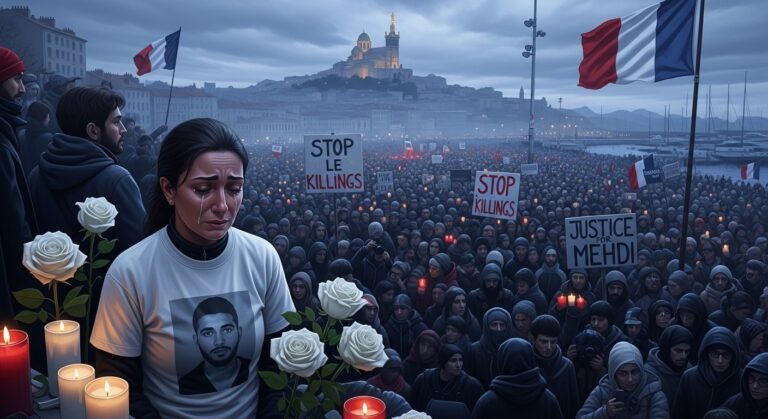 Hommage à Mehdi Kessaci : 6200 Marseillais Disent Stop au Narcobanditisme