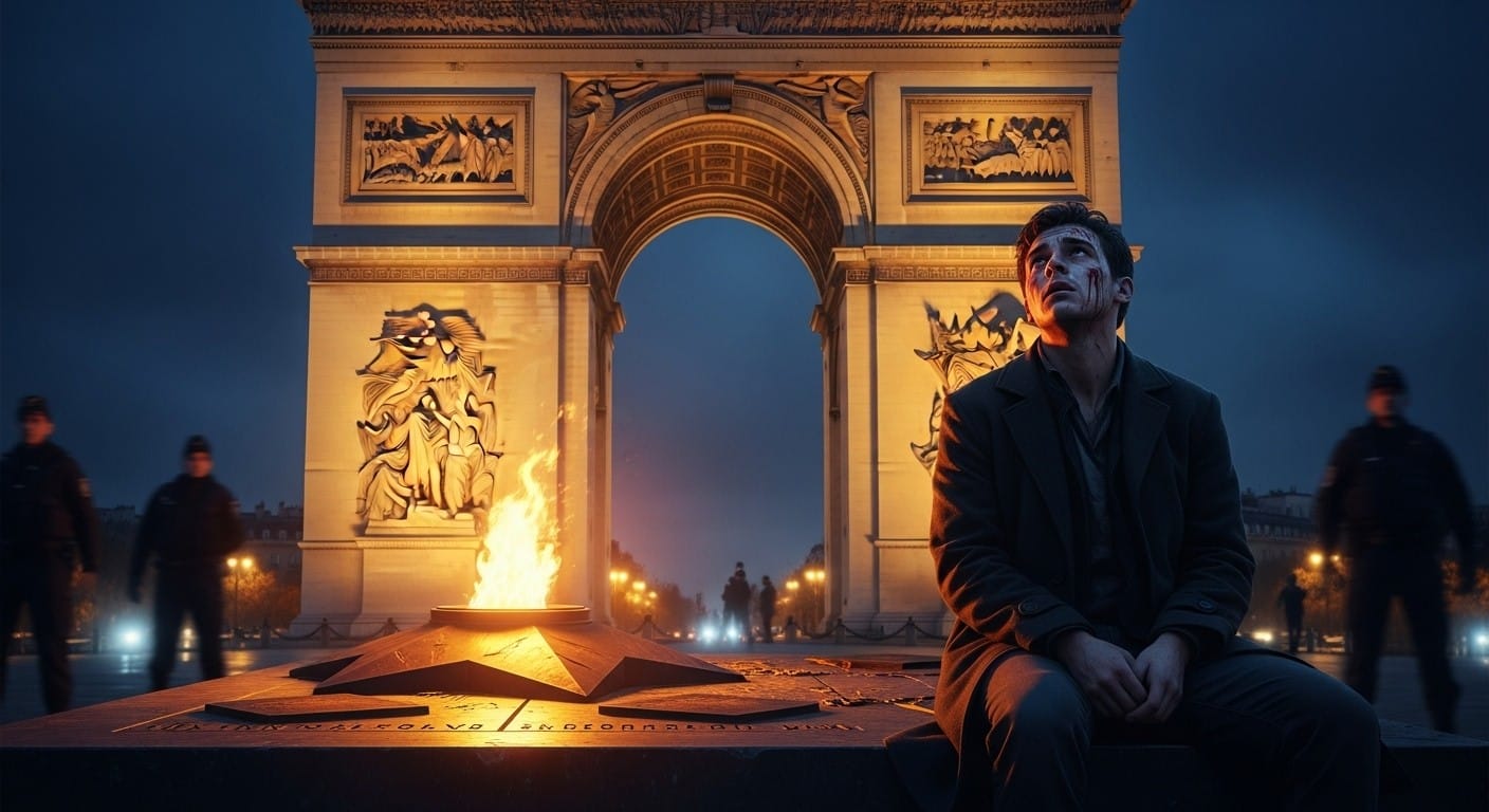 Un jeune de 23 ans s’assoit sur la tombe du Soldat inconnu à Paris et se dit président. Incident insolite sous l’Arc de Triomphe : détails et contexte d’un fait divers qui interpelle.