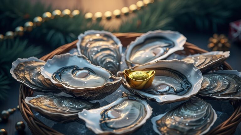 Huîtres Normandes : Des Lingots d’Or Cachés pour Noël