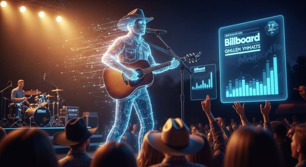 IA en Country : Hit Virtuel Domine Téléchargements US