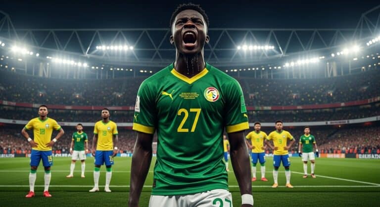 Ibrahim Mbaye Débute Avec Sénégal Face Brésil