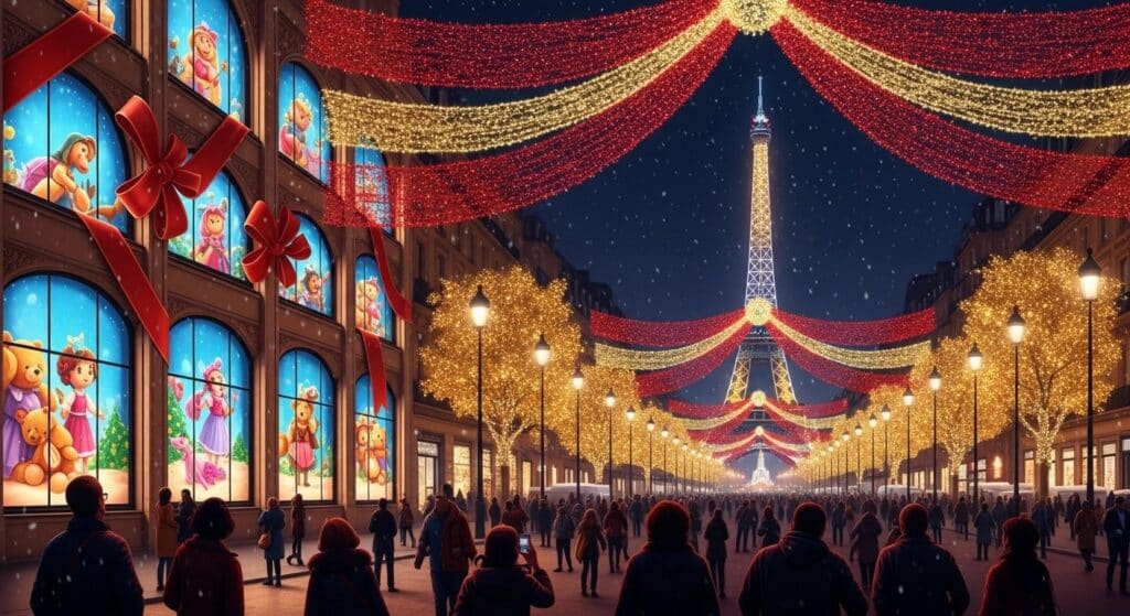 Illuminations Noël 2025 Paris : Guide Complet