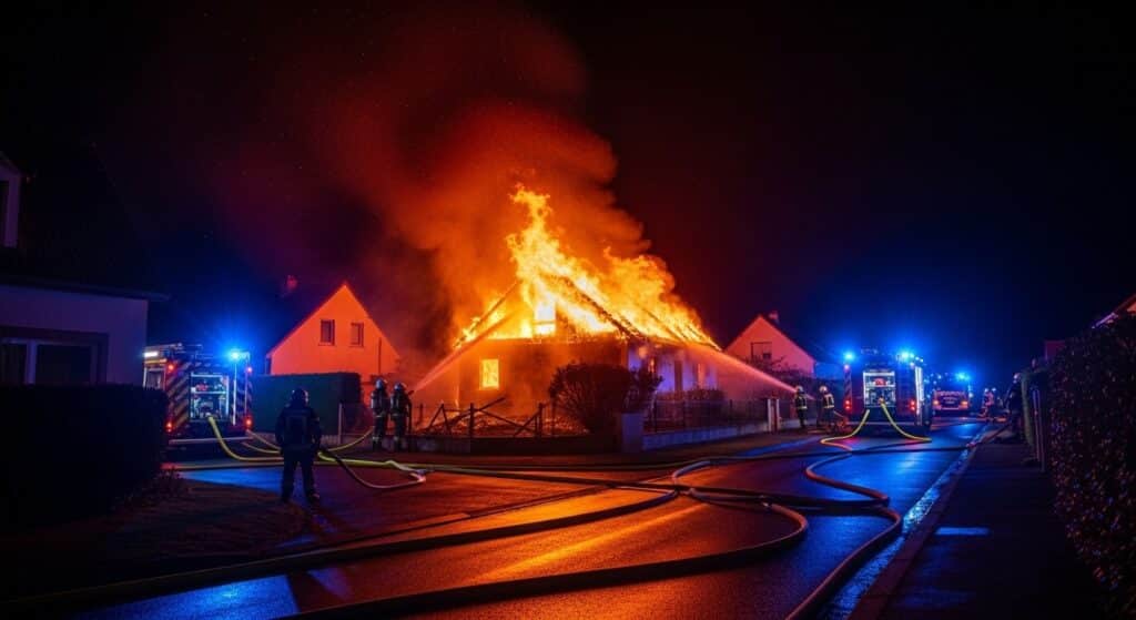 Incendie à Mantes-la-Ville : Un Pavillon Ravagé dans les Yvelines