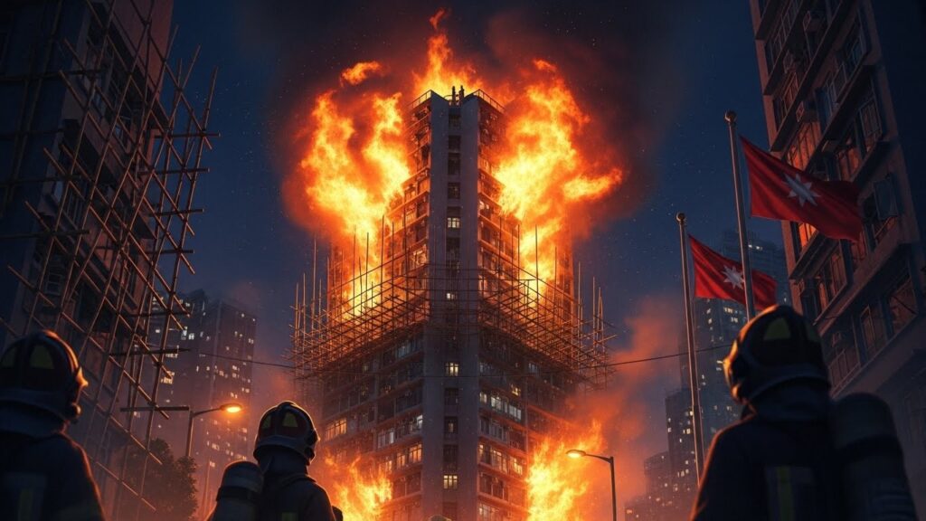 Incendie Hong Kong : 128 Morts et la Chine Réagit Fort