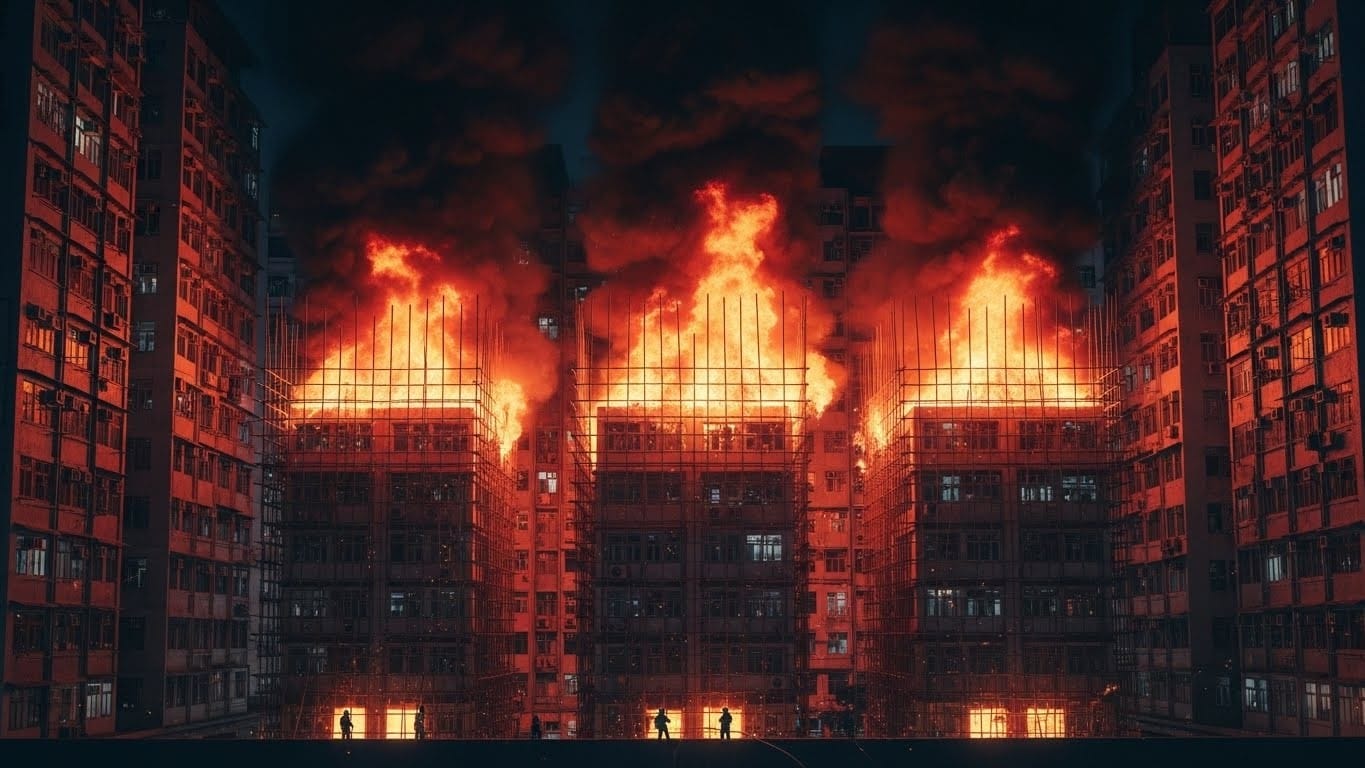 Découvrez le terrible incendie qui a ravagé Hongkong avec déjà 146 victimes. Pourquoi un simple appel à la transparence vaut-il une arrestation ? Analyse complète d’un drame qui secoue la ville.