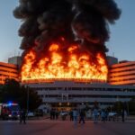 Incendie Hôpital Espagne : Évacuation Massive à Carthagène