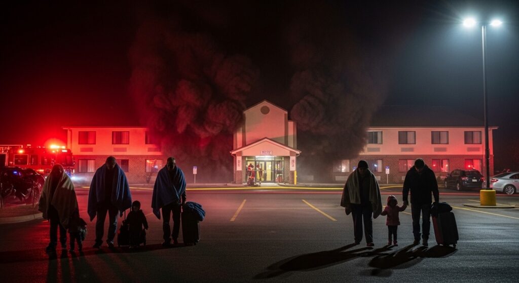 Incendie Hôtel Grigny : 140 Personnes Relogées en Urgence