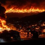 Incendie Japon : 170 Bâtiments Détruits à Oita