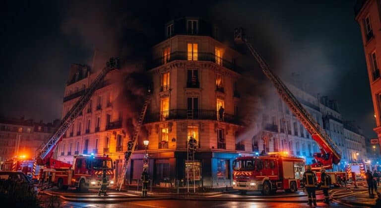 Incendie Paris 18e : Deux Blessés Graves à Clignancourt