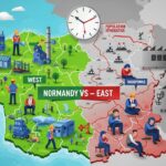 Inégalités Emploi en Normandie : Ouest vs Est