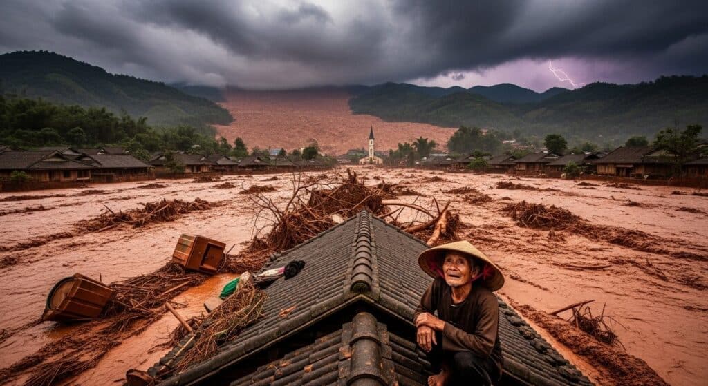 Inondations Vietnam 2025 : 90 Morts dans la Boue