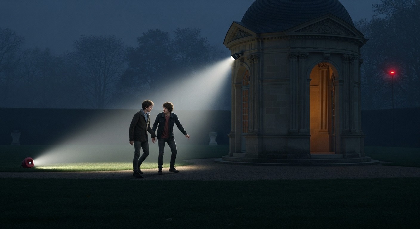 Découvrez l'histoire insolite de deux jeunes ivres arrêtés dans les jardins du château de Fontainebleau. Pas de vol, juste une nuit agitée !