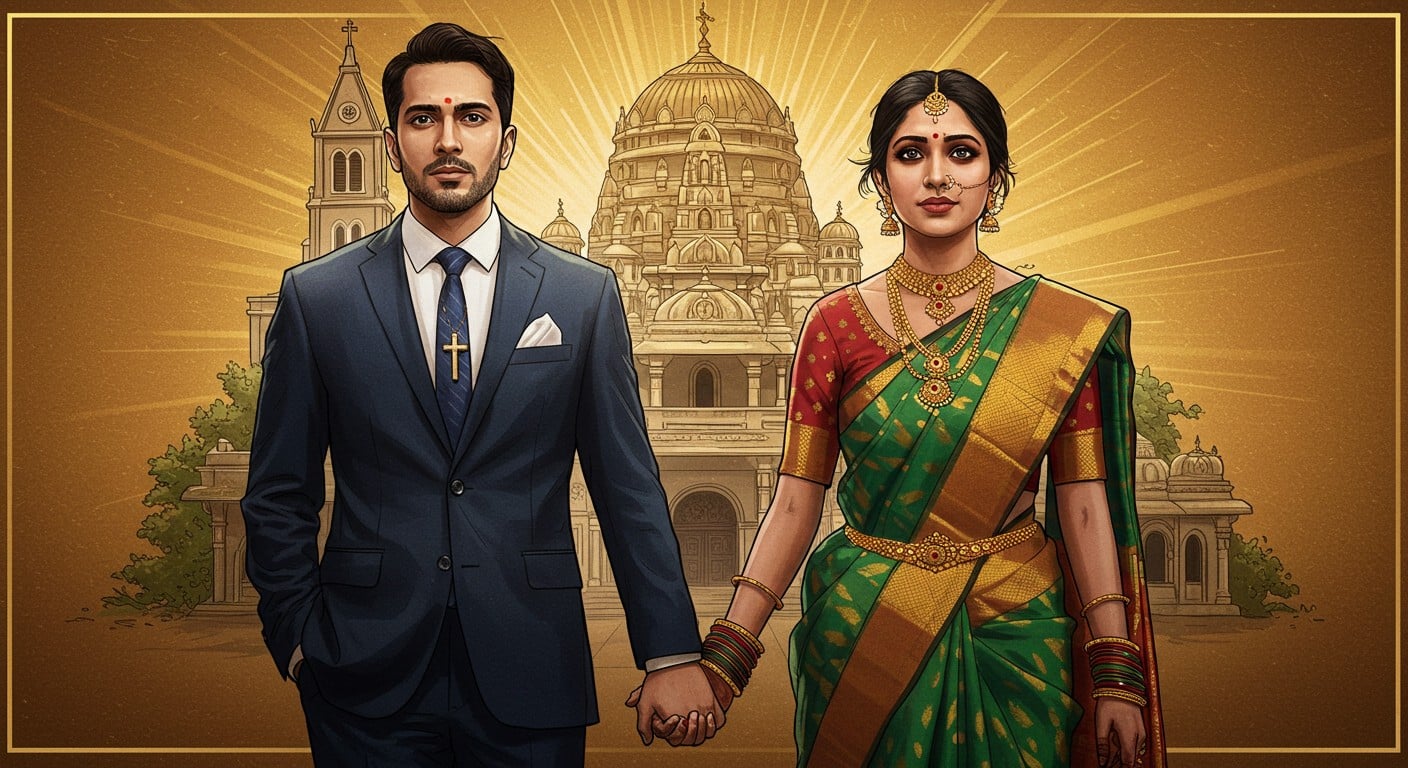 Découvrez comment JD Vance défend son espoir de voir sa femme hindoue se convertir au christianisme, face aux critiques. Analyse d'un débat sur foi et mariage mixte.