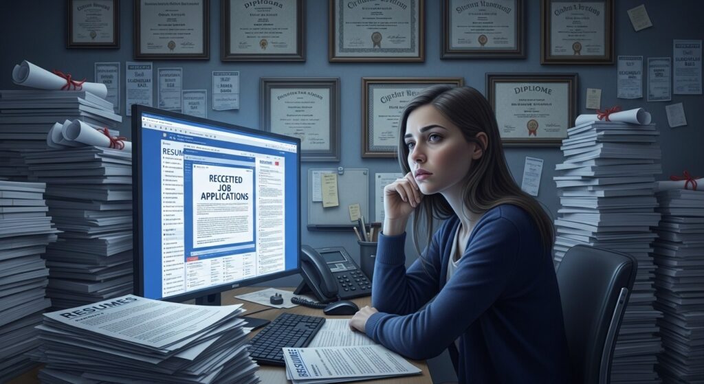 Jeunes Diplômés Com : Le Secteur Est Bouché à Double Tour