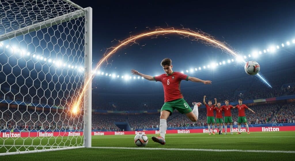 João Neves Doubles Avec Portugal Contre Arménie