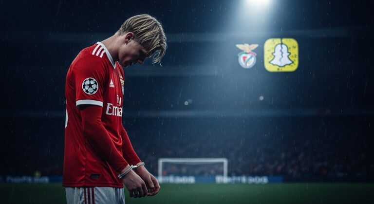 Joueur de Benfica Condamné : Prison Sursis pour Vidéo Pédopornographique