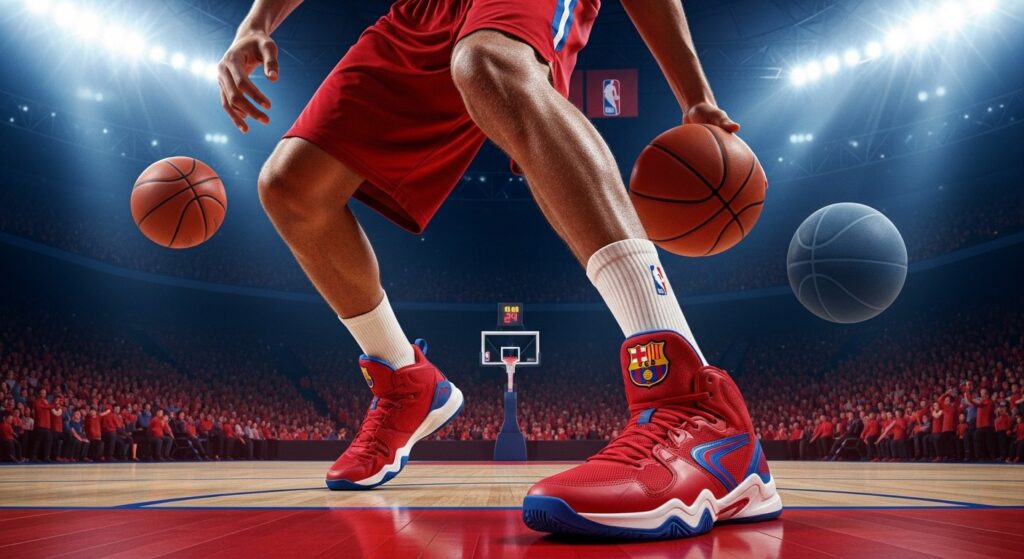 Kevin Durant Porte Chaussures PSG en NBA