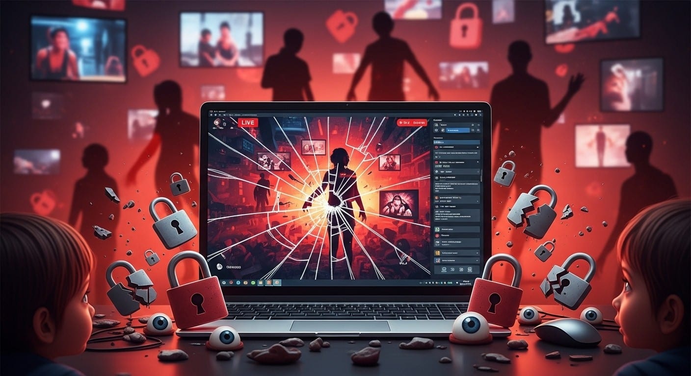 Découvrez pourquoi une association attaque Kick pour diffusion de violences et pornographie accessibles aux mineurs. Enquête sur les dérives du streaming en direct.