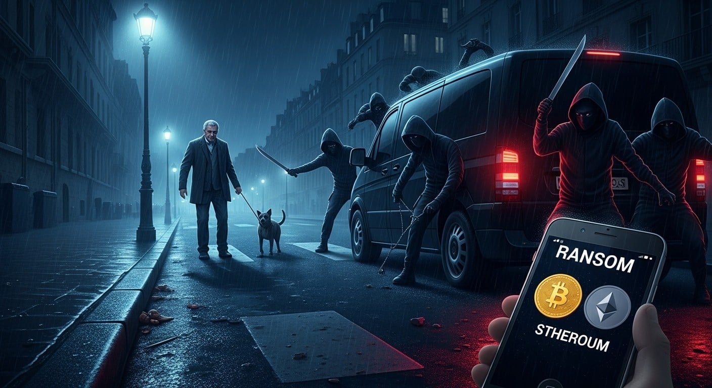 Enlèvement violent pour cryptomonnaies à Paris : deux suspects de plus en prison. Derrière les millions en Bitcoin, une vague de rapts qui terrorise les fortunes du Web3 en France.