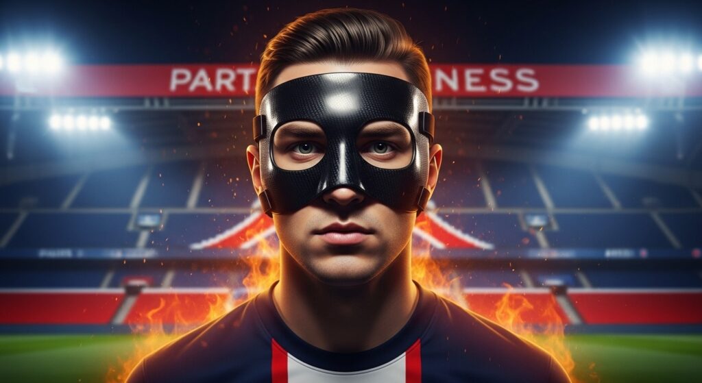 Kolo Muani Masqué Revient au Parc : Ça Va Piquer