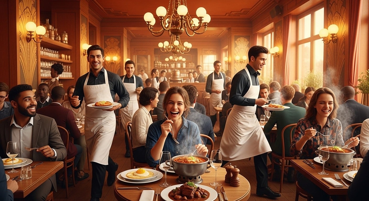 Découvrez pourquoi les bouillons parisiens reviennent en force avec prix bas et ambiance conviviale. Une guerre féroce s'annonce entre ces restos populaires !