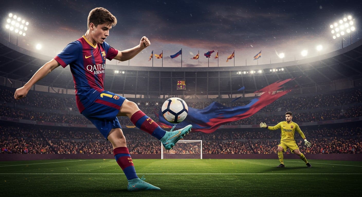 Découvrez comment Lamine Yamal, après blessure, marque un but somptueux et mène le Barça à la victoire 3-1 contre Elche. Analyse complète du match et stats explosives.