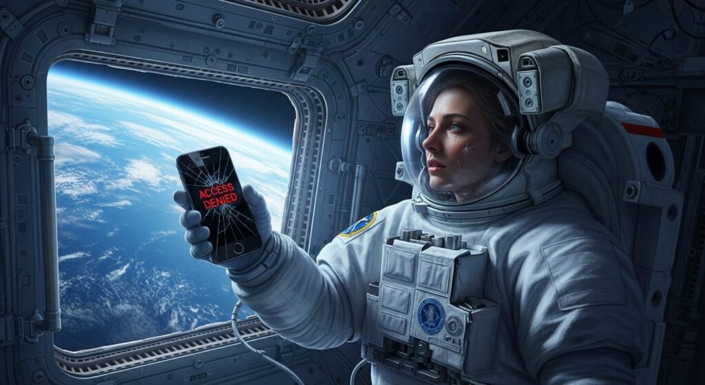 Le Premier Crime Dans l’Espace Était un Mensonge