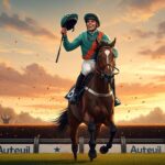 Léo-Paul Bréchet Triomphe Après Chutes à Auteuil