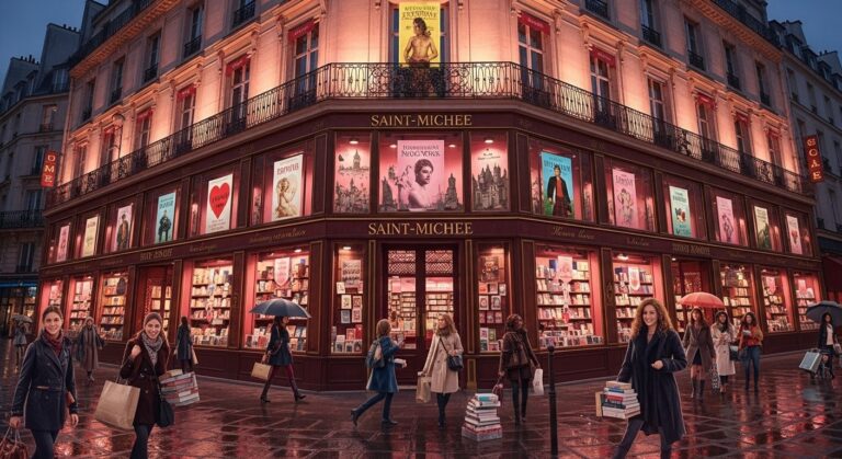 Librairie Romance Géante à Paris : Le Boom qui Défie la Crise du Livre
