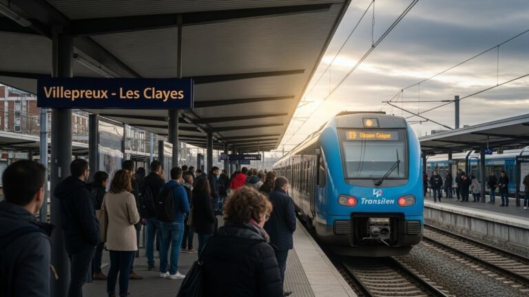 Lignes N et U : Plus de Trains à Villepreux-Les Clayes en 2026