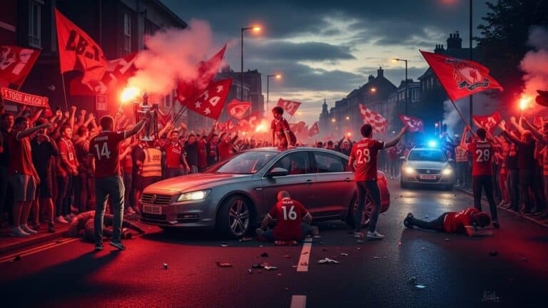Liverpool : Il Fonçe en Voiture sur la Fête et Plaidera Coupable en Pleurs