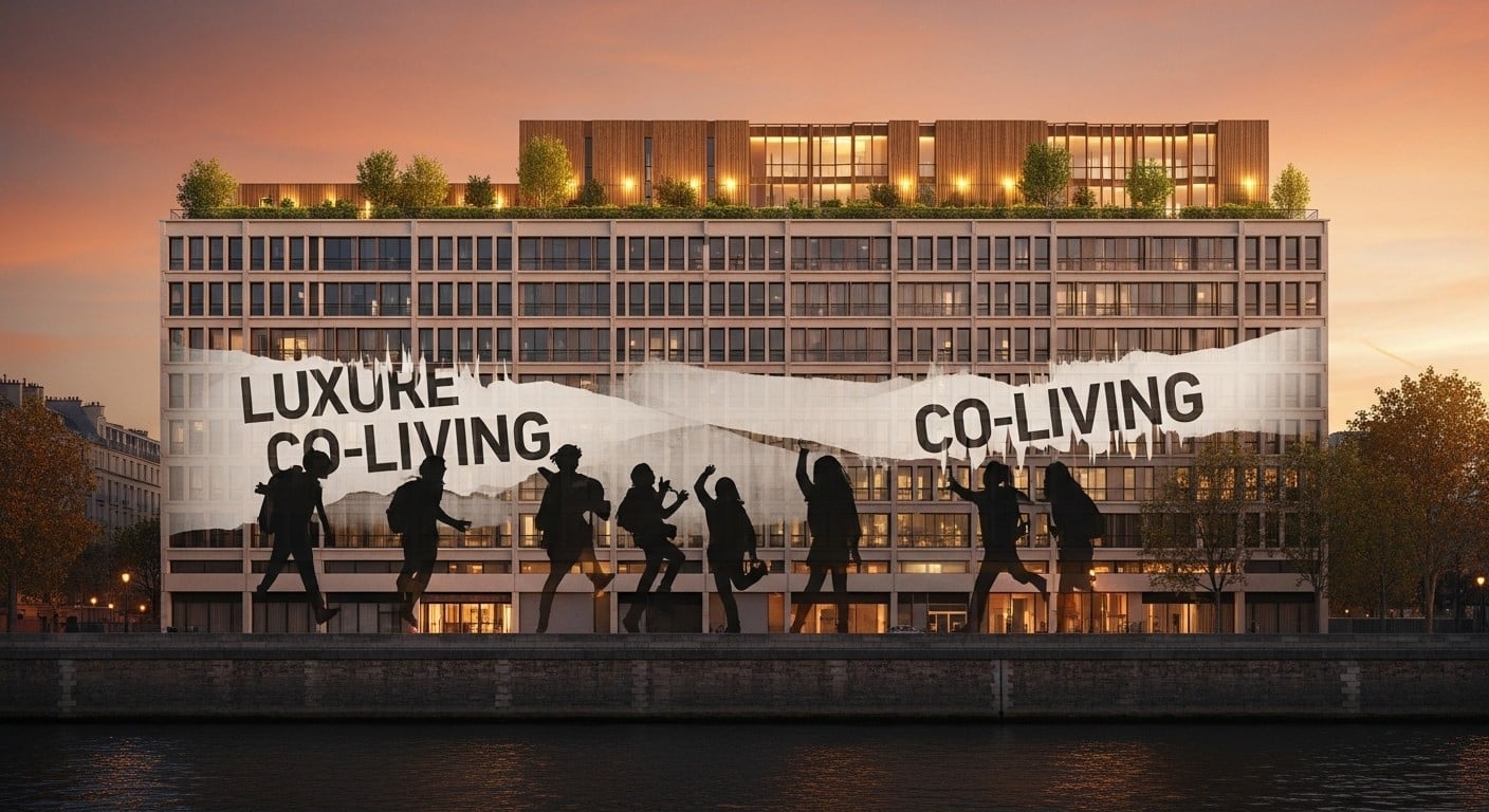 À Paris 13e, l’ex-siège Disney devient 438 logements étudiants sociaux d’ici 2029. La mairie bloque le coliving et mise sur du vrai logement abordable. Tout savoir sur ce projet qui change la donne.