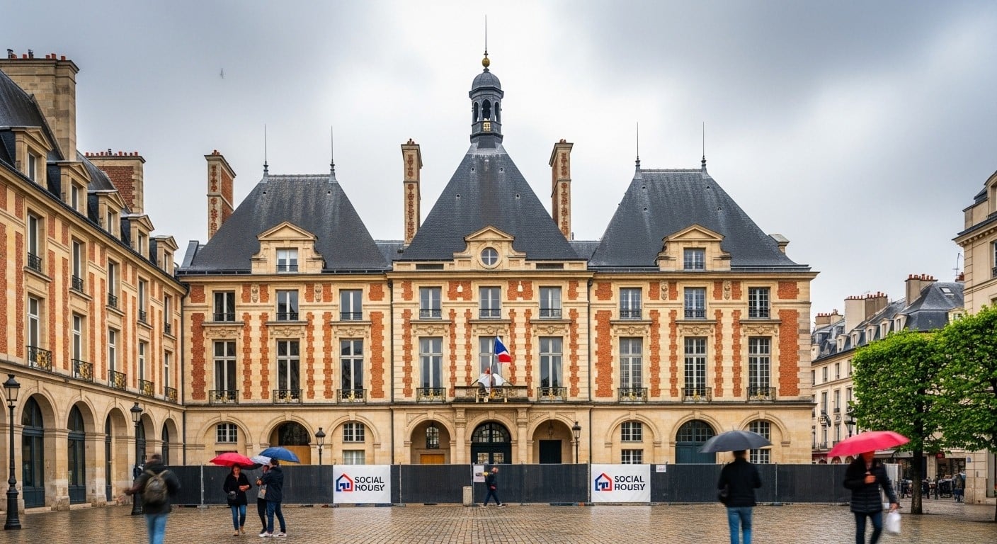 Découvrez la controverse autour des 17 logements sociaux à la Place des Vosges. Un projet à 7,6M€ qui divise Paris entre gauche et droite. Analyse complète.