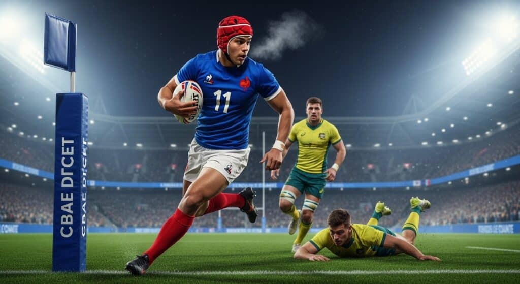 Louis Bielle-Biarrey Explose Face aux Wallabies