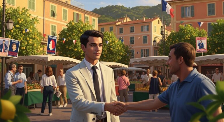 Louis Sarkozy Candidat à Menton : La Bataille des Municipales 2026