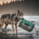 Loup qui Utilise un Piège à Crabes : Une Première Mondiale